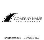 film strip road logo vector... | Shutterstock .eps vector #369388463