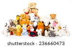 Group of stuffed animals