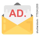 a promotional email concept... | Shutterstock .eps vector #775241203