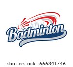badminton vector art graphics