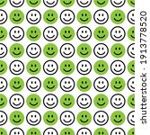 Seamless Pattern With A Happy...