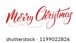 christmas. xmas holiday... | Shutterstock .eps vector #1199022826
