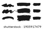 brush vector set. collection of ... | Shutterstock .eps vector #1905917479