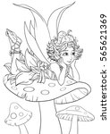 Vertical Coloring Page With...