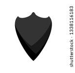cowboy shawl black isolated.... | Shutterstock .eps vector #1338116183