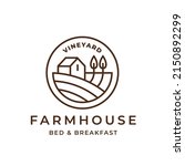 vineyard farmhouse logo....