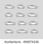 car icons | Shutterstock .eps vector #404076136