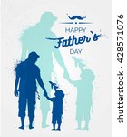 Happy Fathers Day Flyer  Banner ...