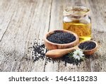 Black Cumin Oil With Seeds And...