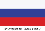 flag of russia | Shutterstock .eps vector #328114550