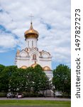 Small photo of Russia, Khabarovsk, June 2019 Church of the Holy Martyr Grand Duchess Elisaveta in Khabarovsk