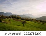 Small photo of Romage 10 2022 walk through the fields in the countryside in autumn