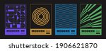 abstract modern minimalist... | Shutterstock .eps vector #1906621870