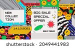 abstract trendy sale banner... | Shutterstock .eps vector #2049441983