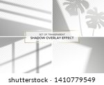 set of transparent shadow... | Shutterstock .eps vector #1410779549
