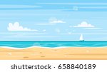 vector cartoon style background ... | Shutterstock .eps vector #658840189