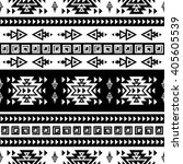 seamless ethnic pattern... | Shutterstock .eps vector #405605539
