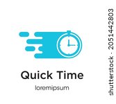 quick time logo or symbol... | Shutterstock .eps vector #2051442803