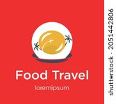 food travel logo or symbol... | Shutterstock .eps vector #2051442806