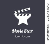 movie star logo or symbol... | Shutterstock .eps vector #2051464640