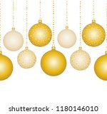 Photo of golden baubles background | Free christmas images