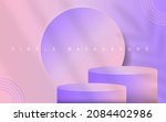 abstract minimal scene with... | Shutterstock .eps vector #2084402986