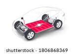 modern electric car battery... | Shutterstock .eps vector #1806868369