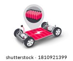 modern electric car modular... | Shutterstock .eps vector #1810921399