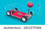 modern electric car modular... | Shutterstock .eps vector #1812279286