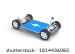 modern electric car battery... | Shutterstock .eps vector #1814436083