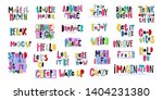 lettering photography overlay... | Shutterstock .eps vector #1404231380