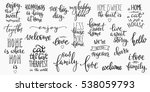 lettering photography overlay... | Shutterstock .eps vector #538059793