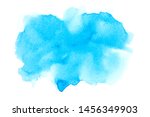 abstract light blue watercolor... | Shutterstock . vector #1456349903