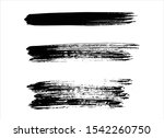 art abstract ink paint stroke... | Shutterstock .eps vector #1542260750