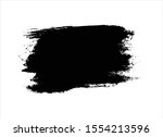 art brush abstract black ink... | Shutterstock .eps vector #1554213596