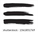 black ink brush stroke paint... | Shutterstock .eps vector #1561851769