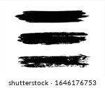 vector texture black ink paint... | Shutterstock .eps vector #1646176753