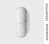 transparent capsule pill with... | Shutterstock .eps vector #1924357913