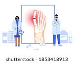 Gout Illness Logo For Clinic....