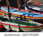 Colorful Fishing Boats In...