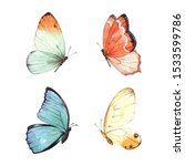 Butterfly Watercolour Clip Art...