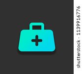 first aid kit  simple icon.... | Shutterstock .eps vector #1139916776