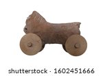 Ancient Clay Horse Toy With...