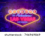 Neon Las Vegas Sign On Urban...