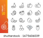 fruits  exotic fruits ... | Shutterstock .eps vector #1675606039