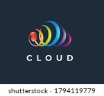 cloud up can be used for upload ... | Shutterstock .eps vector #1794119779