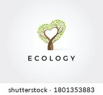 Love Tree Logo Template Icon