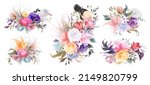tropical  wild flower sketch ... | Shutterstock .eps vector #2149820799