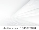 abstract geometric white and... | Shutterstock .eps vector #1835870320