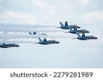 Navy blue angels at the chicago ...
